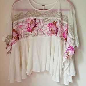 Free People Poncho top